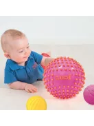 LUDI - 3 darabos szenzoros labdakészlet - pink