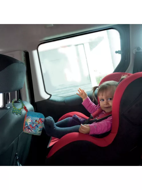 LUDI - Plüss activity kocka - Dzsungel