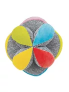 LUDI - Készségfejlesztő plüss labda - szivárvány