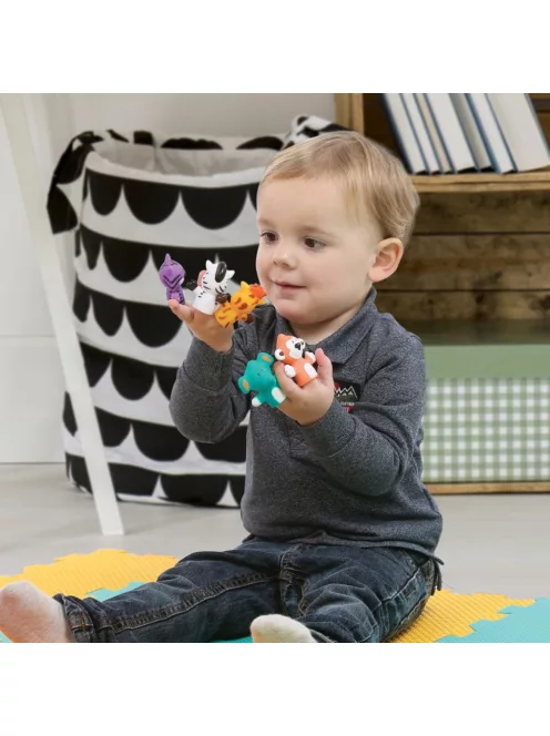 LUDI - Ujjbábkészlet - Szavannai állatok