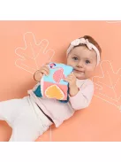 LUDI - Plüss activity kocka - Levelek