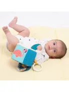 LUDI - Plüss activity kocka - Levelek