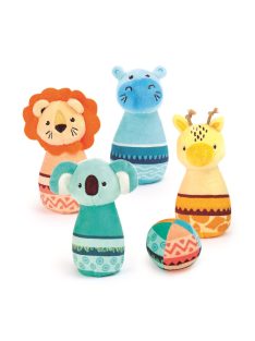 LUDI - Plüss Baby Bowling - Állatok