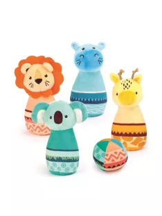 LUDI - Plüss Baby Bowling - Állatok