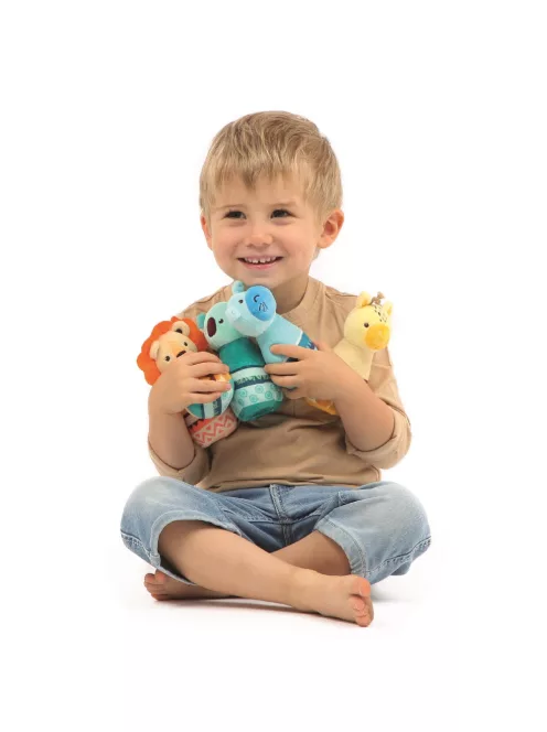 LUDI - Plüss Baby Bowling - Állatok