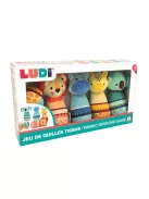 LUDI - Plüss Baby Bowling - Állatok