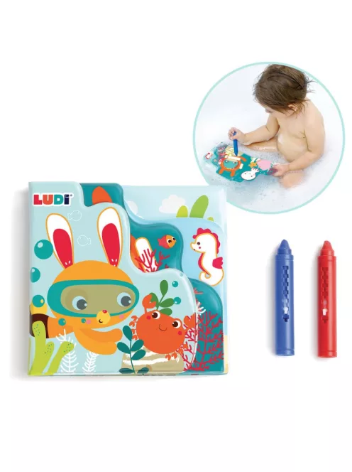 LUDI - Színezhető fürdős könyv