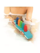 LUDI - Fürdőkréta - krokodilos tárolóval