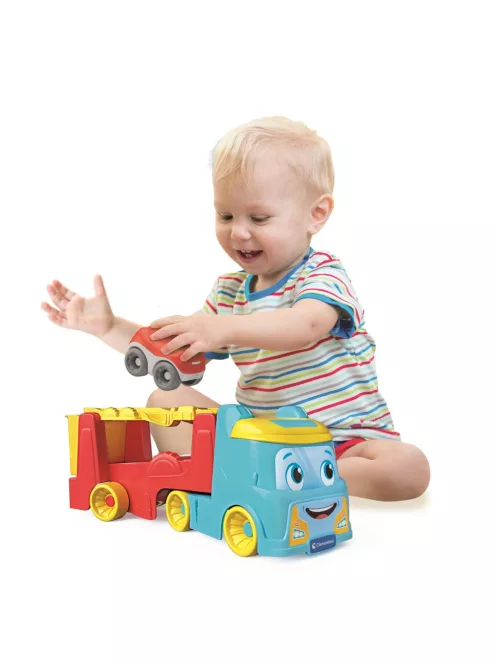 Clementoni - Autószállító bukfencező kisautóhoz