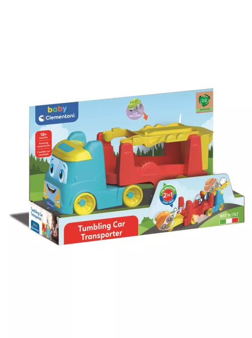 Clementoni - Autószállító bukfencező kisautóhoz