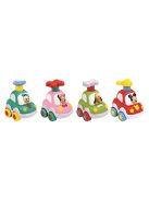 Clementoni - Disney figura lenyomható kisautó 