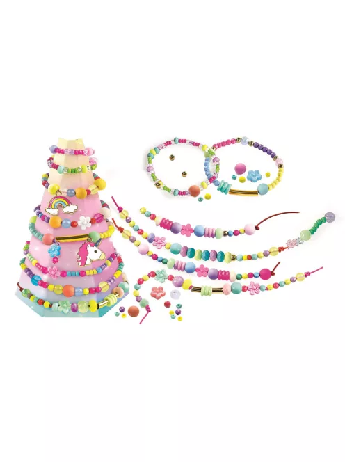 Crazy Chic - Unikornisos karkötők kreatív készlet - Clementoni