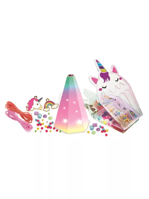 Crazy Chic - Unikornisos karkötők kreatív készlet - Clementoni