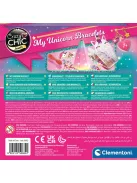 Crazy Chic - Unikornisos karkötők kreatív készlet - Clementoni