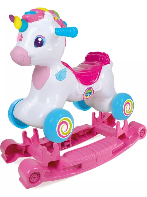 Interaktív, többfunkciós szivárvány unikornis