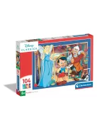 Clementoni Super color puzzle  - Pinocchio 104 db-os 