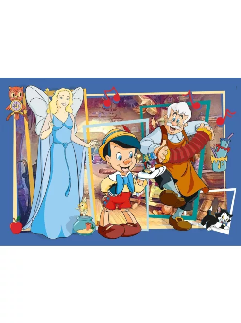 Clementoni Super color puzzle  - Pinocchio 104 db-os 