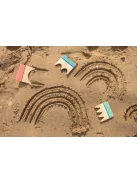 BS Toys - Alkoss a homokba homokmintázó készlet