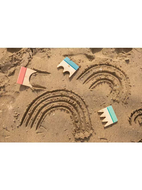 BS Toys - Alkoss a homokba homokmintázó készlet