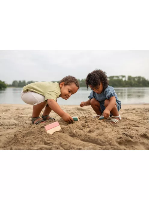 BS Toys - Alkoss a homokba homokmintázó készlet