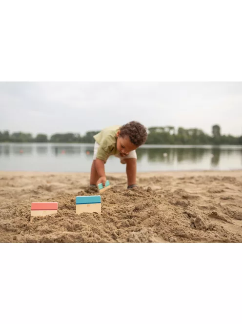 BS Toys - Alkoss a homokba homokmintázó készlet