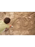 BS Toys - Alkoss a homokba homokmintázó készlet