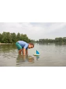 BS Toys - Vitorlás hajó kapitánnyal vízparti játék