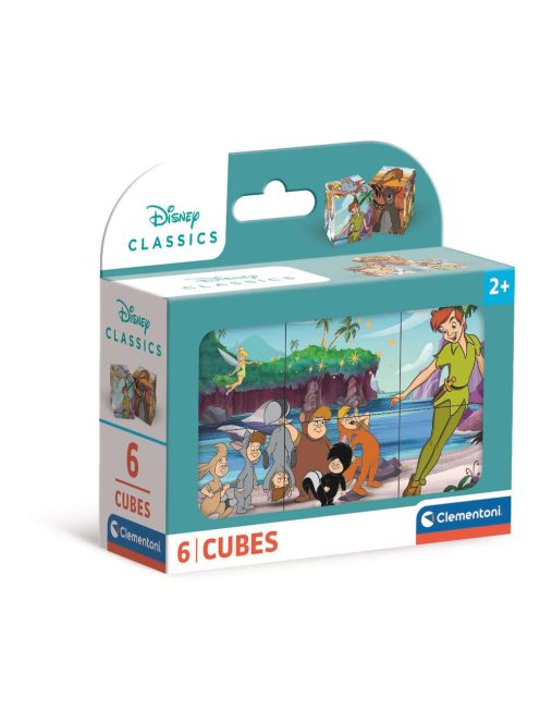 Clementoni Mesekocka 6 db - Disney klasszikus karakterek 