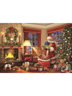   Clementoni 1000 db-os Compact puzzle - A Mikulás látogatása