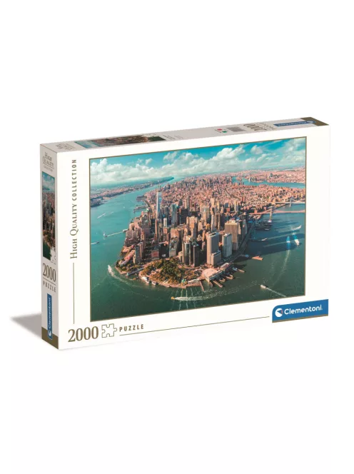 Clementoni 2000 db-os puzzle - Manhattan, New York 
