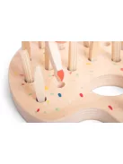 BS Toys - Festékpaletta fa memóriajáték