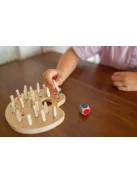 BS Toys - Festékpaletta fa memóriajáték