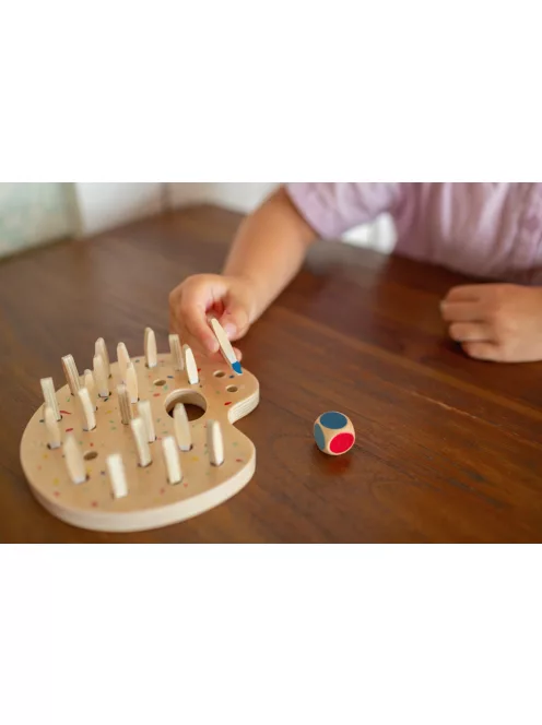 BS Toys - Festékpaletta fa memóriajáték
