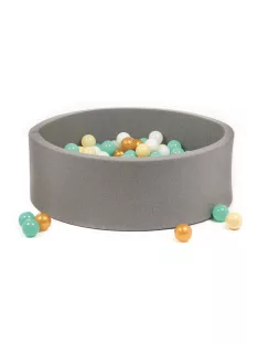 LUDI Szivacs labdamedence 100 db labdával