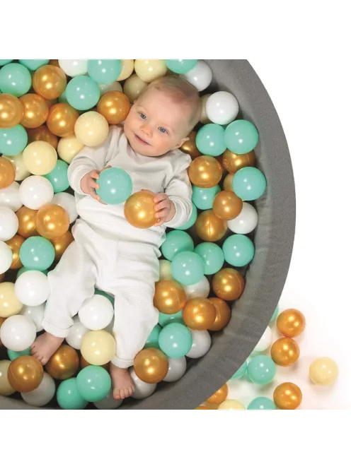 LUDI Szivacs labdamedence 100 db labdával