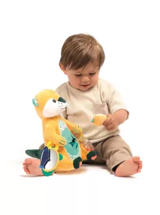 LUDI Vidra mama - interaktív plüss