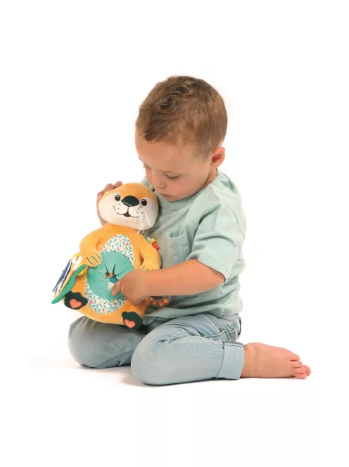 LUDI Vidra mama - interaktív plüss