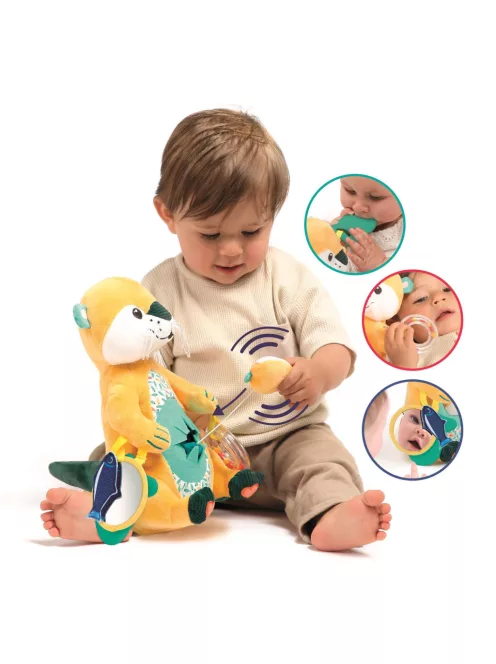 LUDI Vidra mama - interaktív plüss