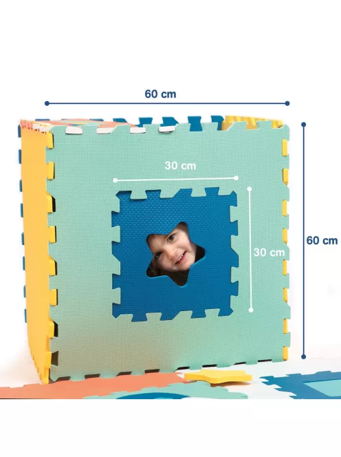 LUDI  Óriás szivacs játszószőnyeg