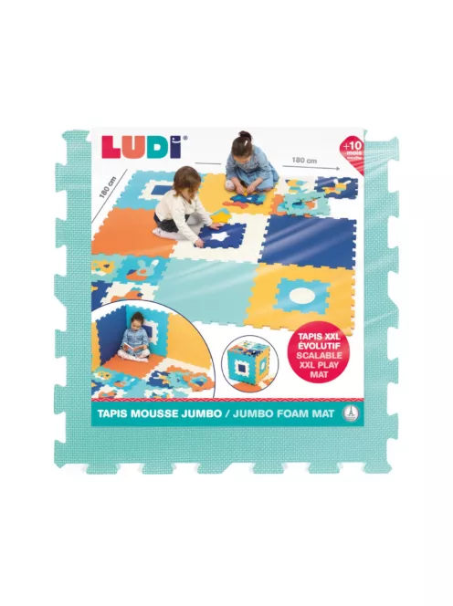 LUDI  Óriás szivacs játszószőnyeg