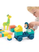 LUDI - Briqui készségfejlesztő építőjáték bébiknek