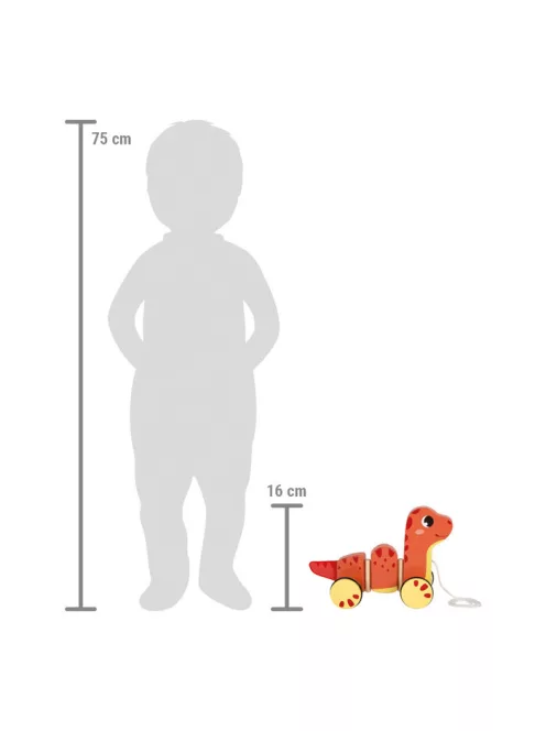 Legler Húzogatós Dinoszaurusz fajáték