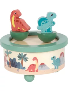 Legler Mozgó figurás zenedoboz - Dinoszauruszos