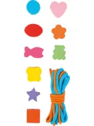 Legler Kreatív fa gyöngyfűző készlet