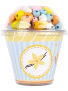 Legler Fa gyöngyfűző készlet muffin formában