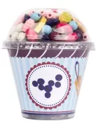 Legler Fa gyöngyfűző készlet muffin formában