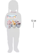 Legler Fa gyöngyfűző készlet muffin formában