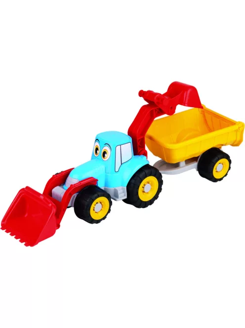 Androni Markoló utánfutóval - homokozó játék