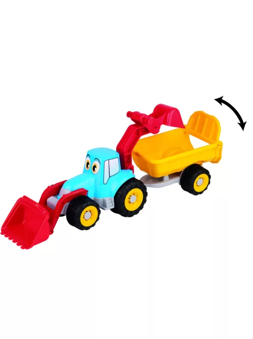 Androni Markoló utánfutóval - homokozó játék