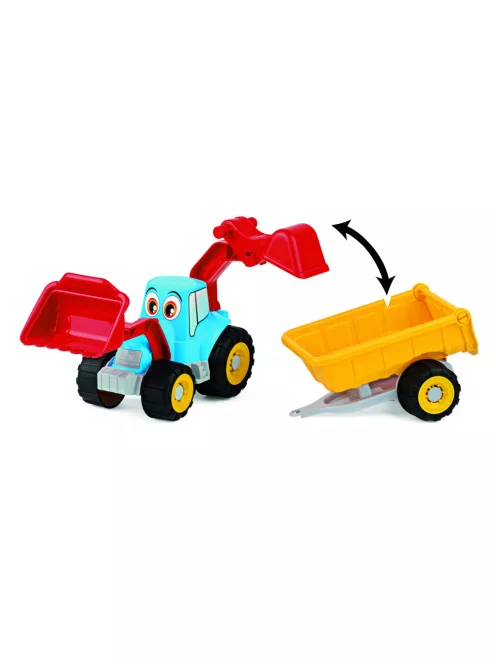 Androni Markoló utánfutóval - homokozó játék